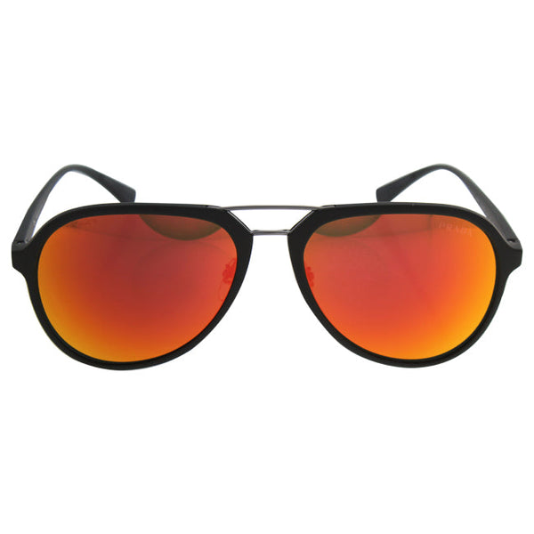 Prada Prada SPS 05R UFI-5M0 - Green Rubber/Brown Orange by Prada for Men - 58-17-135 mm Sunglasses