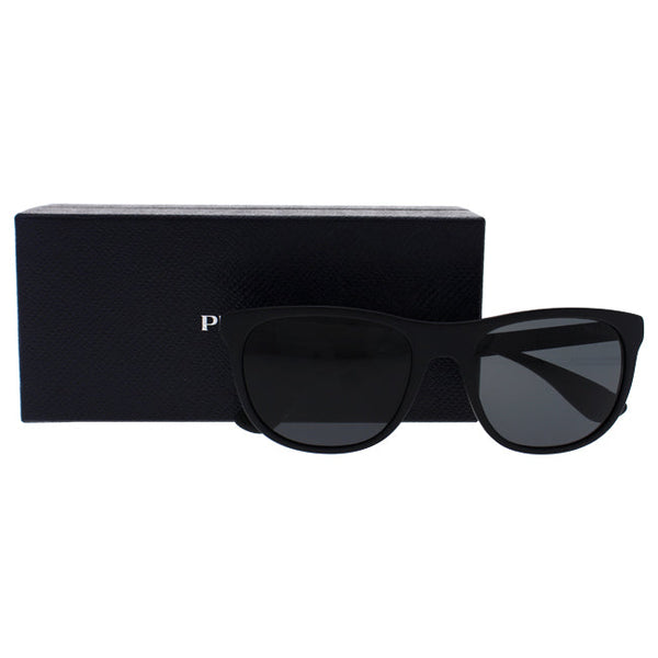Prada Prada SPR 04S 1BO-1A1 - Matte Black/Grey Gradient by Prada for Men - 57-19-145 mm Sunglasses