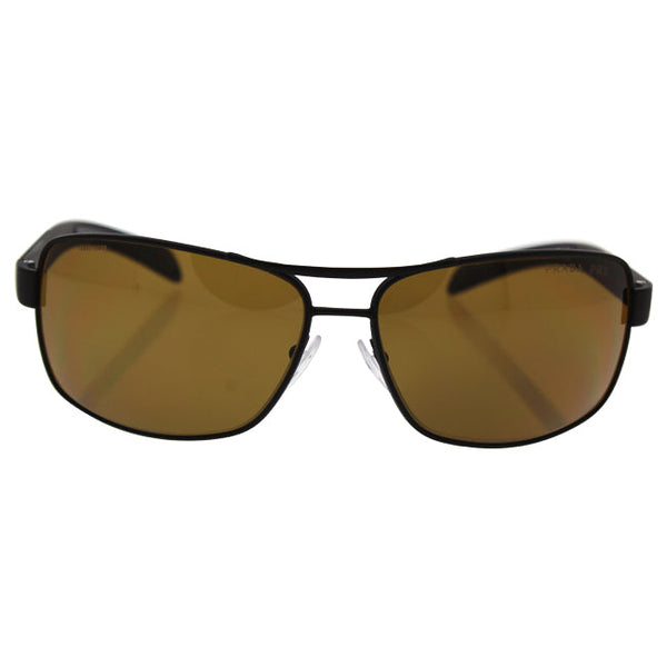 Prada Prada SPS 54I UEA-5Y1 - Brown Rubber/Brown Polarized by Prada for Men - 65-14-125 mm Sunglasses