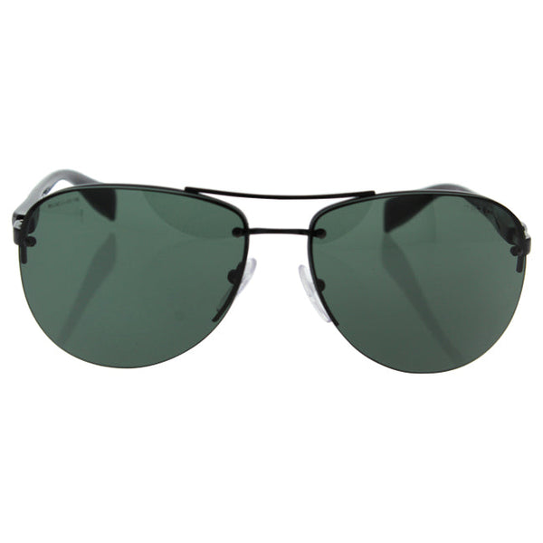 Prada Prada SPS 56M 7AX-3O1 - Black/Grey Green by Prada for Men - 62-14-130 mm Sunglasses