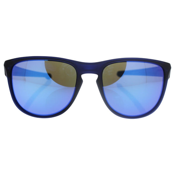Oakley Oakley Sliver OO9342-09 - Matte Crystal Blue/Sapphire Iridium by Oakley for Men - 57-17-140 mm Sunglasses