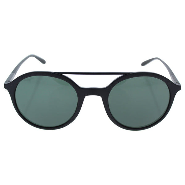 Giorgio Armani Giorgio Armani AR 8077 5042/71 - Matte Black/Grey Green by Giorgio Armani for Men - 50-21-140 mm Sunglasses