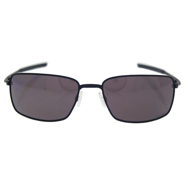 Oakley Oakley Square Wire OO4075-09 - Matte Black/Prizm Daily Polarized by Oakley for Men - 60-17-123 mm Sunglasses