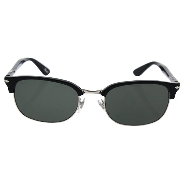 Persol Persol PO8139S 95/58 - Black/Green Polarized by Persol for Men - 55-20-145 mm Sunglasses