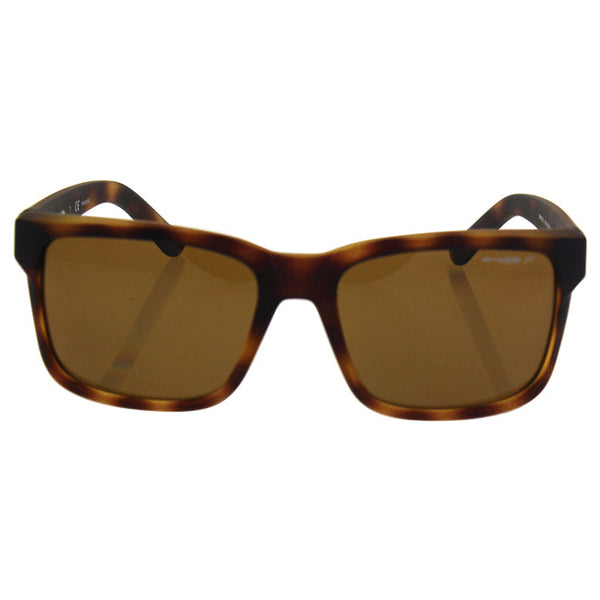 Arnette Arnette AN 4218 2152/83 Swindle - Fuzzy Havana/Brown Polarized by Arnette for Men - 57-18-140 mm Sunglasses