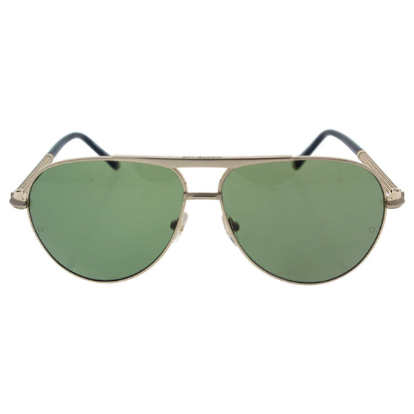 Mont Blanc Mont Blanc MB517S 28R - Rose Gold/Green Polarized by Mont Blanc for Men - 62-12-140 mm Sunglasses
