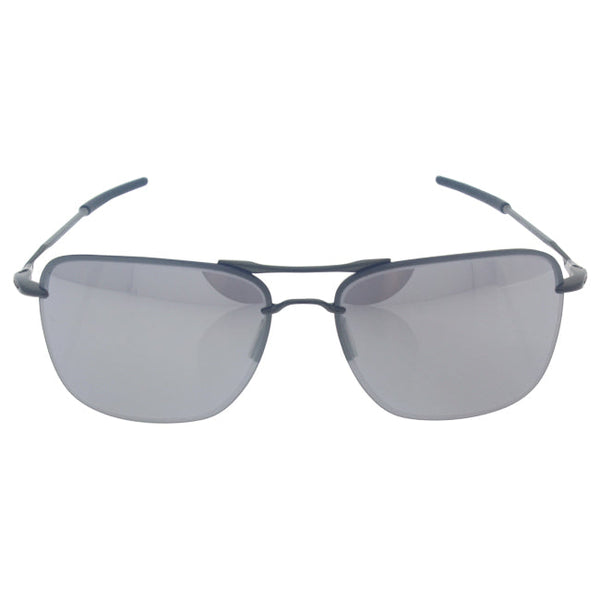 Oakley Oakley TailHook OO4087-02 - Carbon/Chrome Iridium by Oakley for Men - 60-15-121 mm Sunglasses