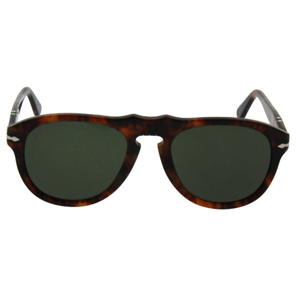 Persol Persol PO649 108/58 - Caffe/Green Polarized by Persol for Men - 52-20-135 mm Sunglasses
