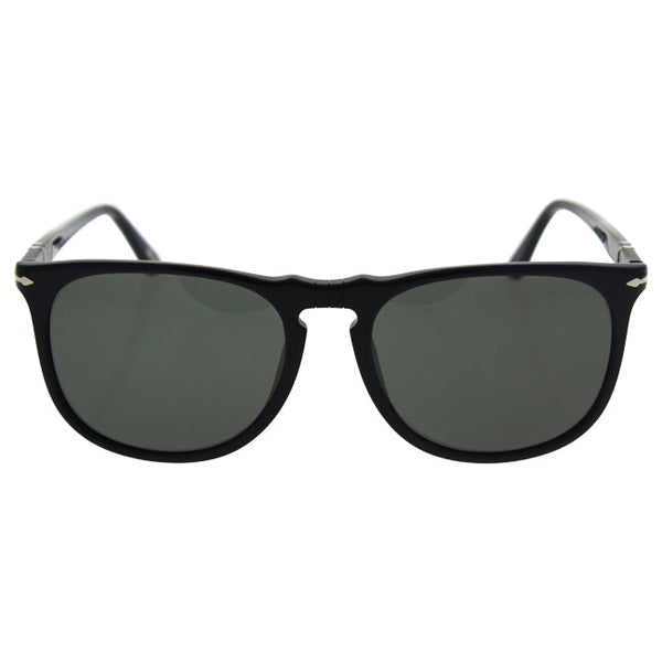 Persol Persol PO3113S 95/58 - Black/Green Polarized by Persol for Men - 57-18-145 mm Sunglasses