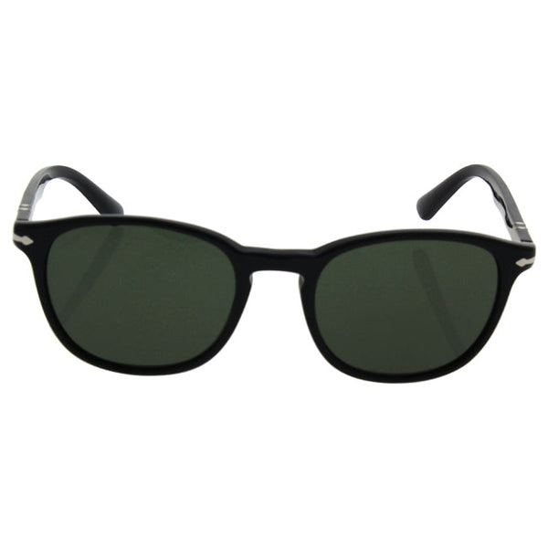 Persol Persol PO3148S 9014/31 - Black/Green by Persol for Men - 53-20-145 mm Sunglasses