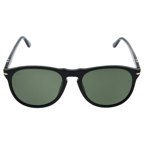 Persol Persol PO9649S 95/58 - Black/Grey Green Polarized by Persol for Men - 55-18-145 mm Sunglasses