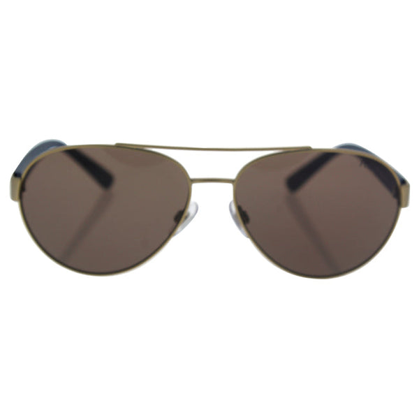 Ralph Lauren Polo Ralph Lauren PH 3098 9116/73 - Matte Brushed Pale Gold/Brown by Ralph Lauren for Men - 61-15-145 mm Sunglasses