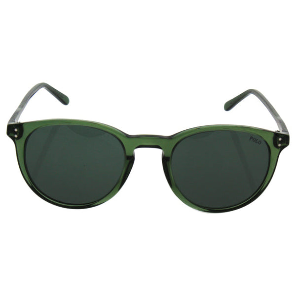 Ralph Lauren Polo Ralph Lauren PH 4110 5036/71 - Shiny Transparent Bottle Green/Bottle Green by Ralph Lauren for Men - 50-21-145 mm Sunglasses