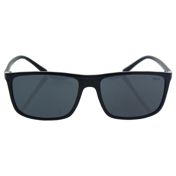 Ralph Lauren Polo Ralph Lauren PH 4115 5001/87 - Shiny Black/Grey by Ralph Lauren for Men - 57-16-145 mm Sunglasses