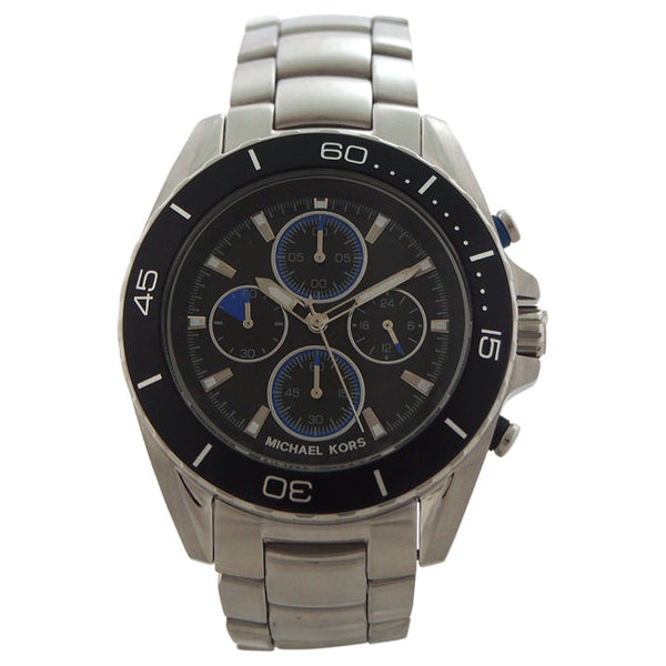 Michael Kors MK8462 Chronograph Jetsetter Stainless Steel Bracelet Watch by Michael Kors for Men - 1 Pc Watch