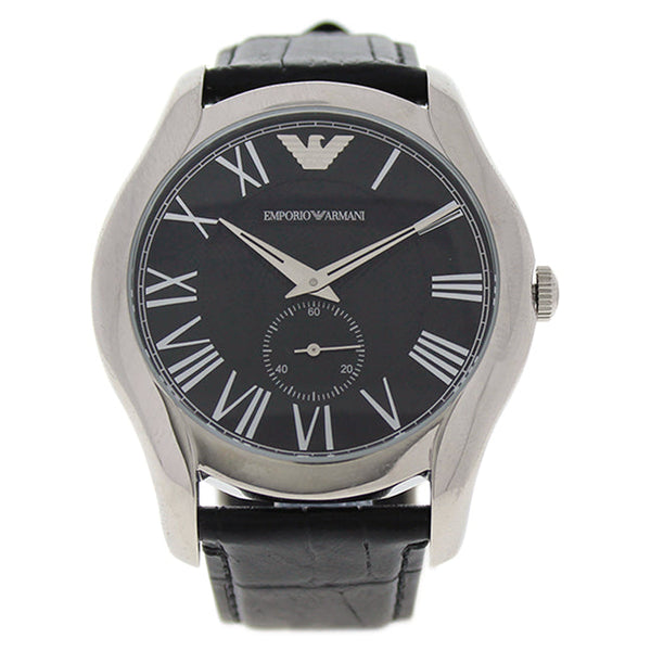 Emporio Armani AR1703 Black Croco Leather Strap Watch by Emporio Armani for Men - 1 Pc Watch