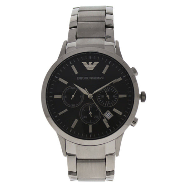 Emporio Armani AR2434 Chronograph Stainless Steel Bracelet Watch by Emporio Armani for Men - 1 Pc Watch