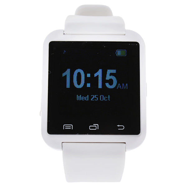 Eclock EK-A1 Montre Connectee White Silicone Strap Smart Watch by Eclock for Men - 1 Pc Watch
