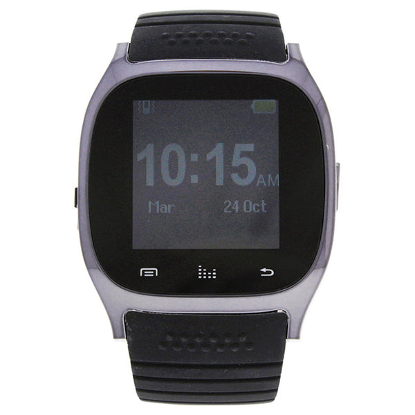 Eclock EK-B3 Montre Connectee Black Silicone Strap Smart Watch by Eclock for Men - 1 Pc Watch