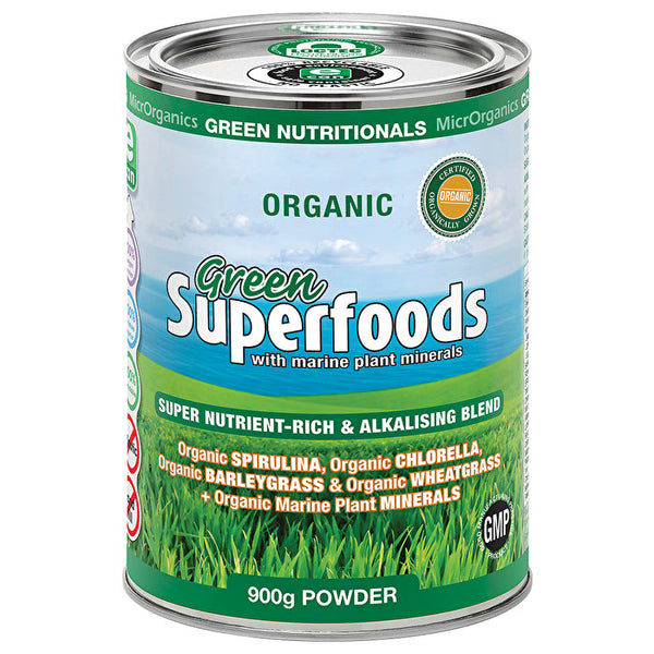 MicrOrganics Green Nutritionals Green Superfoods Powder 900g