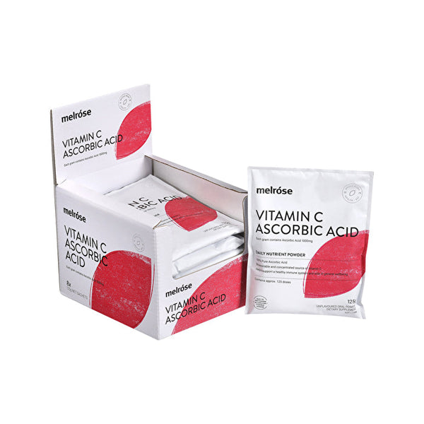 Melrose Vitamin C Ascorbic Acid 125g x 8 Pack