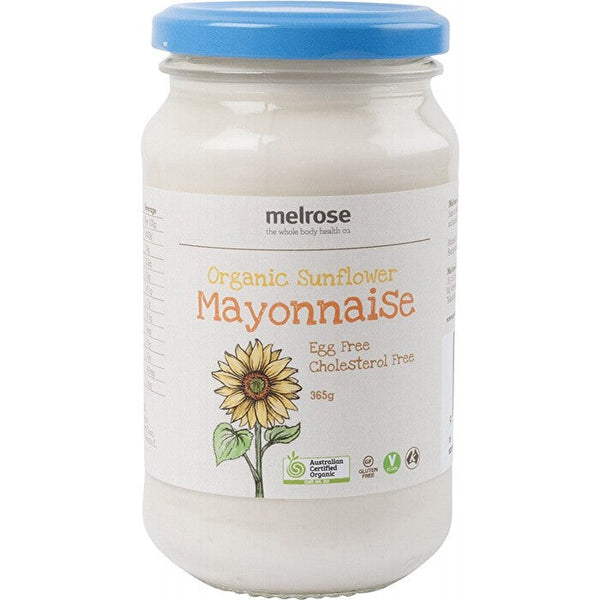 Melrose Organic Sunflower Mayonnaise 365g
