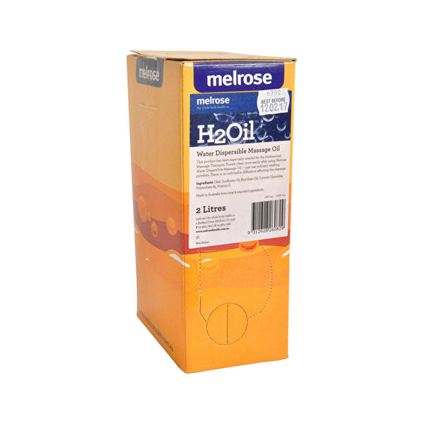 Melrose H2Oil Water Dispersible Massage Oil 2000ml