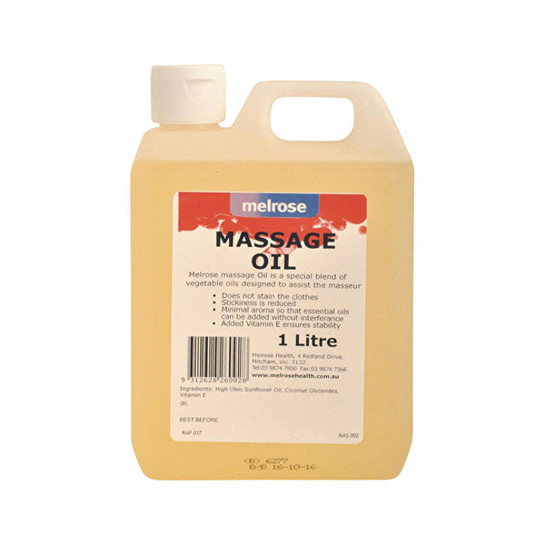Melrose Massage Oil (unscented) 1000ml