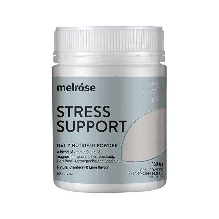 Melrose Stress Support Cranberry & Lime Flavour Oral Powder 120g