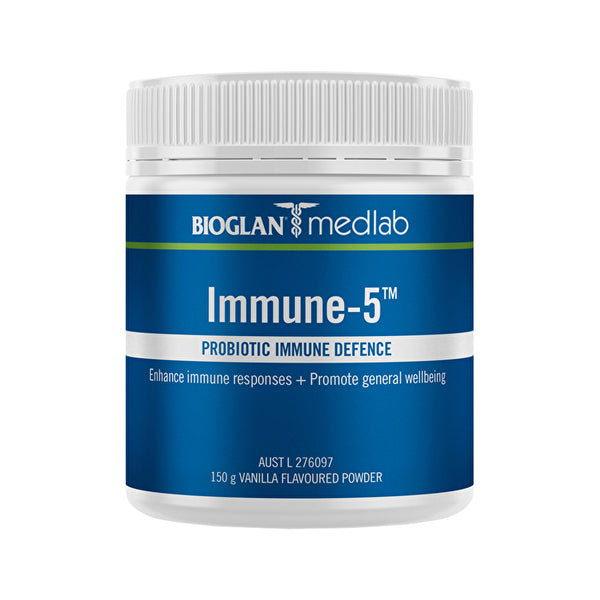 Bioglan Medlab Immune-5 Vanilla 150g