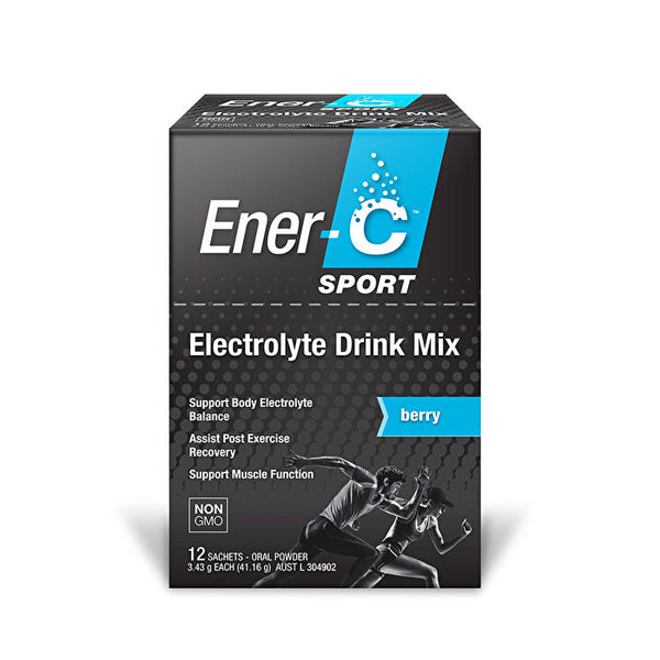 Martin & Pleasance Ener-C Sport Electrolyte Drink Mix Berry Sachet 3.43g x 12 Pack