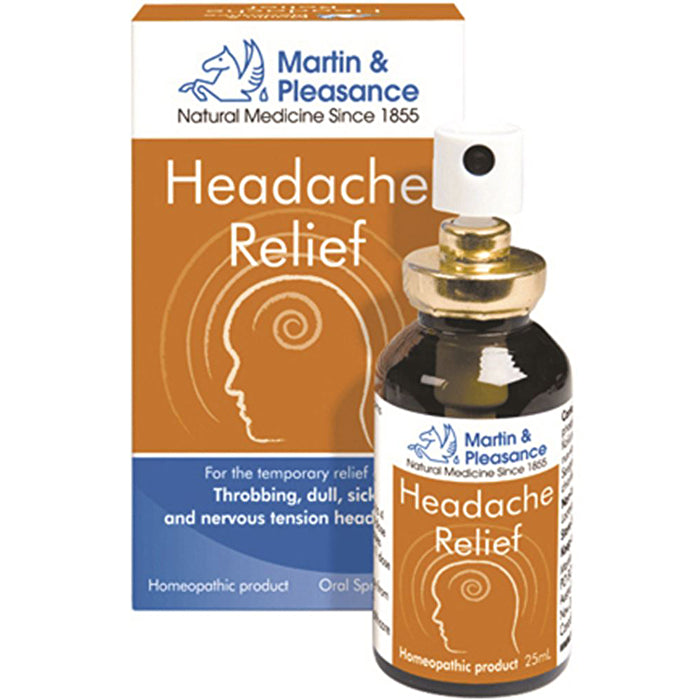 Martin & Pleasance Homoeopathic Complex Headache Relief Spray 25ml