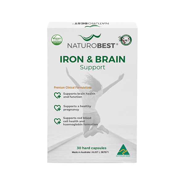 NaturoBest Iron & Brain Support 30c