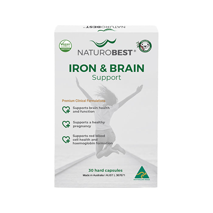 NaturoBest Iron & Brain Support 30c