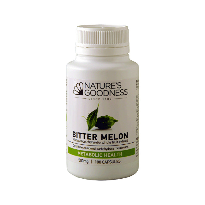 Nature's Goodness Bitter Melon Capsules 500mg 100c