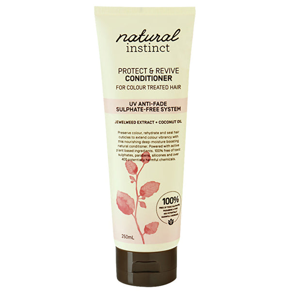 Natural Instinct Conditioner Protect & Revive for Colour Treated Hair (Jewelweed Coconut Oil) 250ml