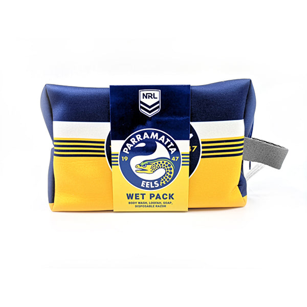 Nrl Toiletries Bag Gift Set Parramatta Body Wash 150ml