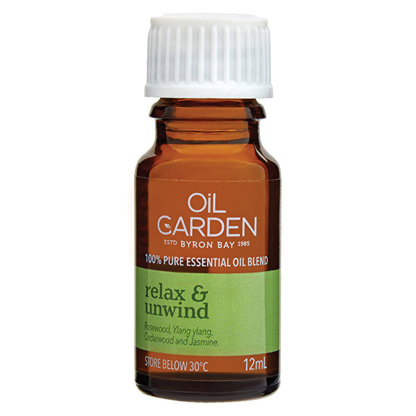 Oil Garden Essential Oil Blend Relax & Unwind 12ml