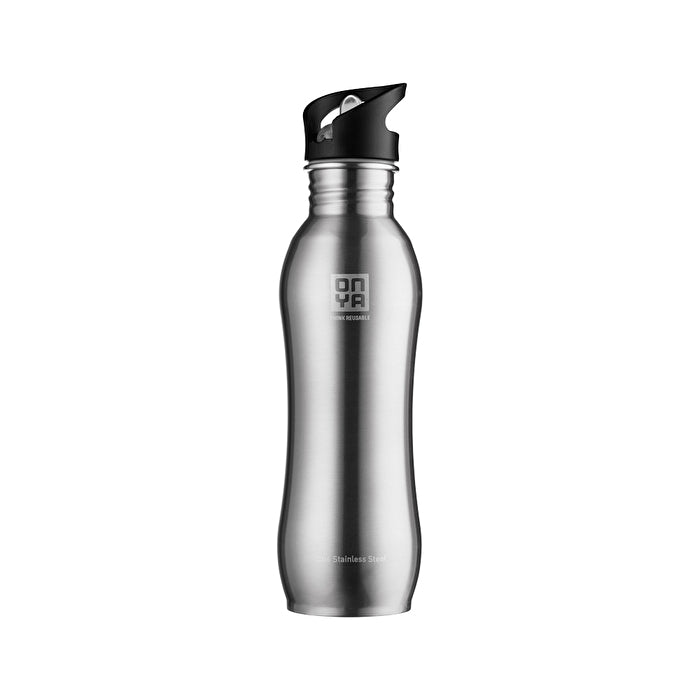 Onya For Life H2Onya Stainless Steel Bottle Brushed Steel (Medium) 750ml