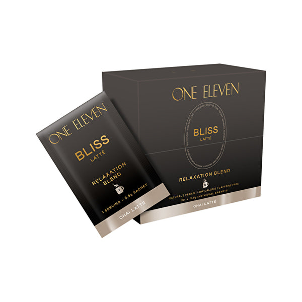 One Eleven Bliss Latte (Relaxation Blend) Chai Latte Sachet 5.5g x 20 Pack