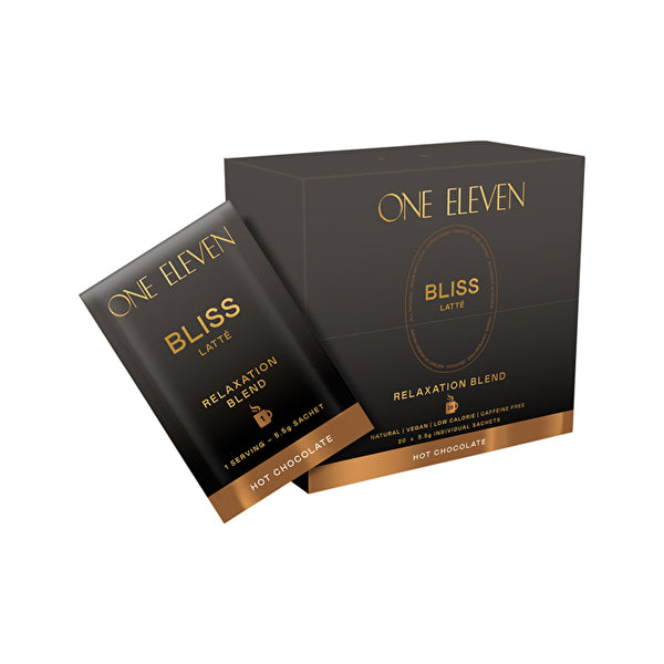 One Eleven Bliss Latte (Relaxation Blend) Hot Chocolate Sachet 5.5g x 20 Pack