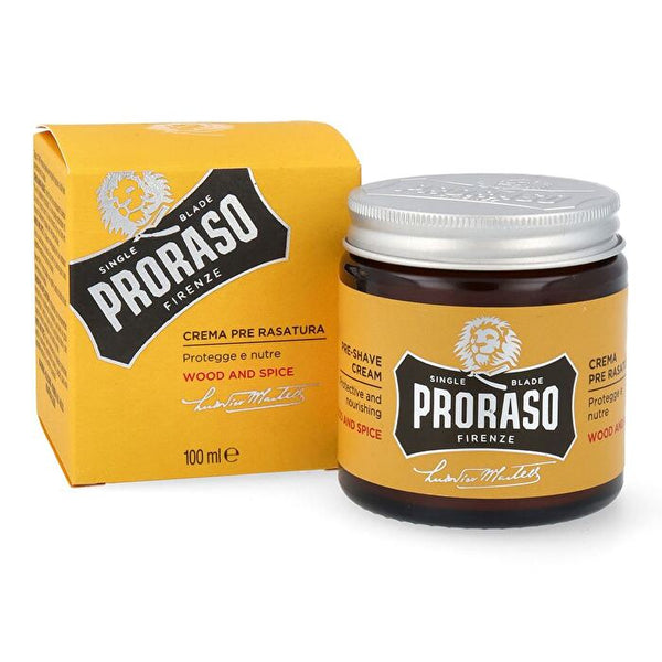 Proraso Pre Shave Cream Wood & Spice 100ml