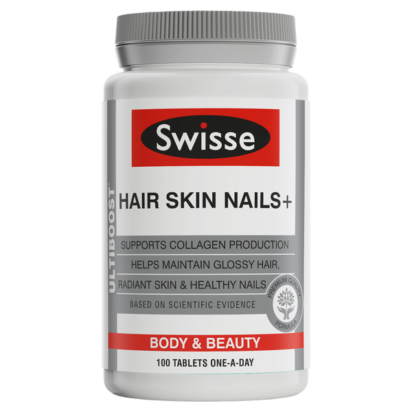 Swisse Ultiboost Hair Skin Nails+ 100 Tablets