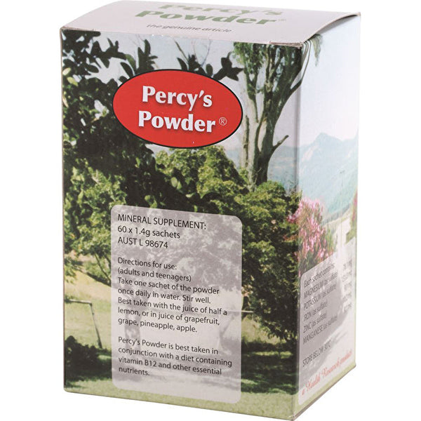 PERCY'S PRODUCTS Percy's Powder Sachets 1.4g x 60 Pack