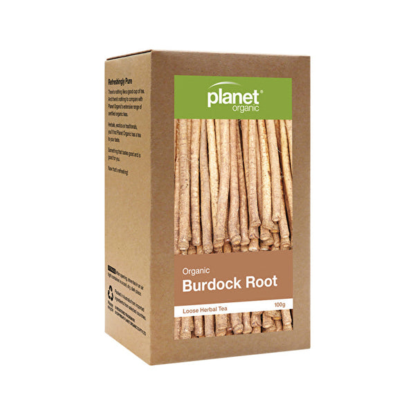 Planet Organic Organic Burdock Root Loose Leaf Tea 100g