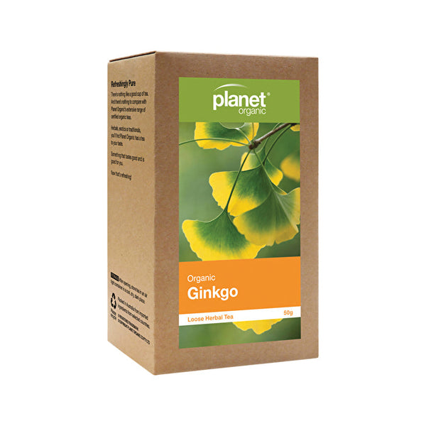Planet Organic Organic Ginkgo Loose Leaf Tea 50g