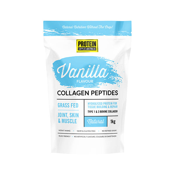 Protein Supplies Australia Collagen Peptides Vanilla 1kg