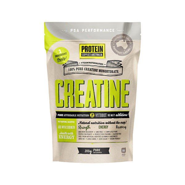 Protein Supplies Australia Creatine (Monohydrate) Pure 200g