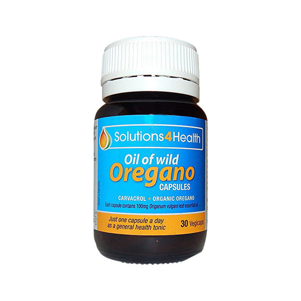 Solutions 4 Health Oil of Wild Oregano Capsules 30vc