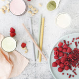 Ever Eco Silicone Straws Straight Pastel Collection X4